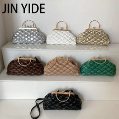 Shell Tote Bags Small PU Leather Shoulder Bags for Women Hit Handbags and Purses