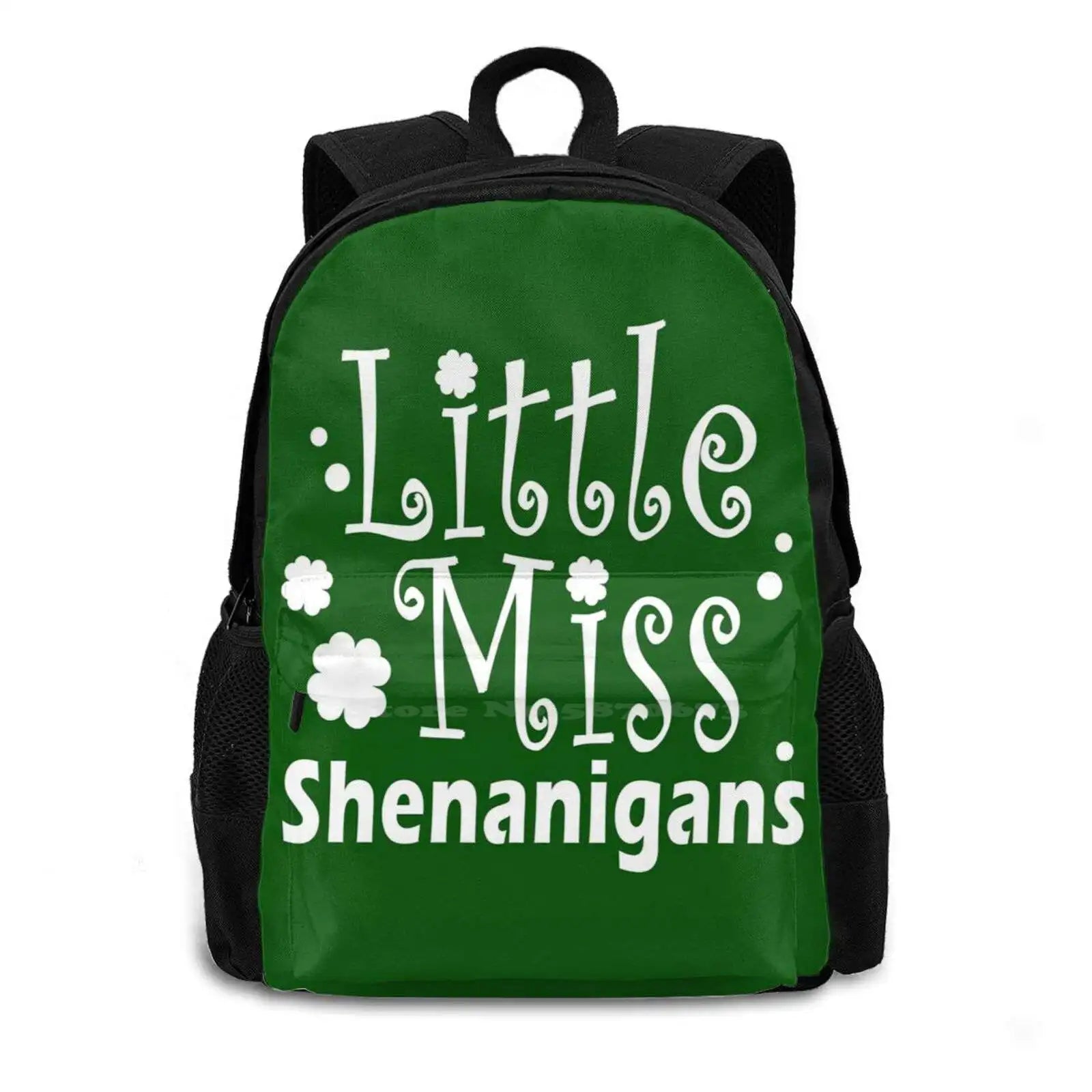 Shenanigans School Bags For Teenage Girls Laptop Travel Bags