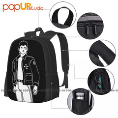 Shenmue Ryo Hazuki Backpack Large Capacity Travel Bag