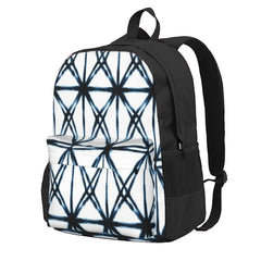 Shibori Dark Lines Backpacks Men's Backpacks Bags For Women