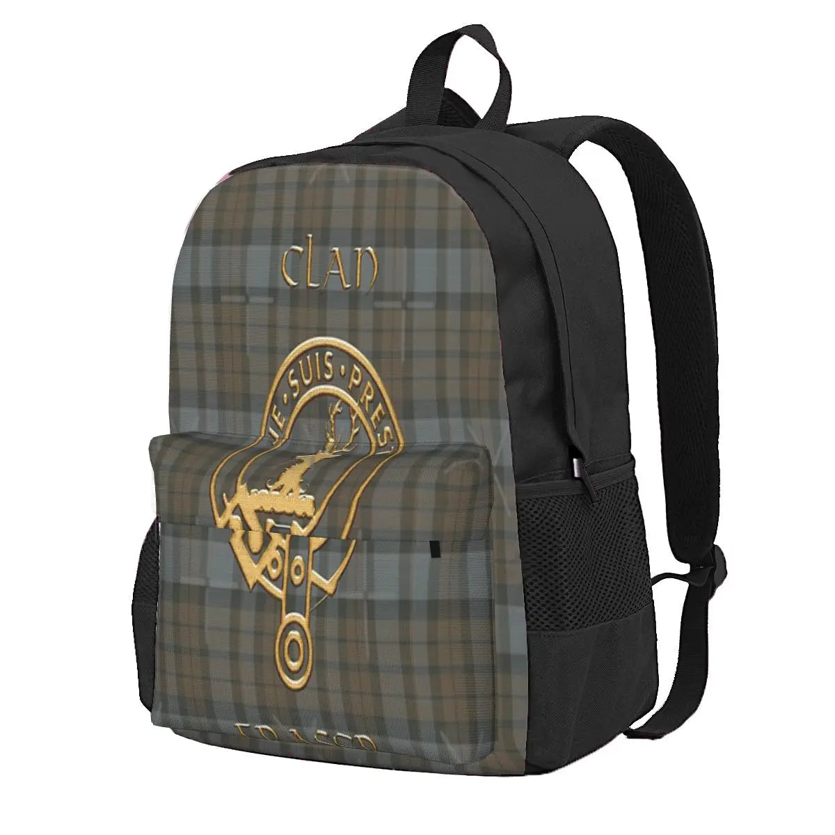 Shield Clan Fraser - Je Suis Prest Backpacks Men's Backpacks Bags For Women