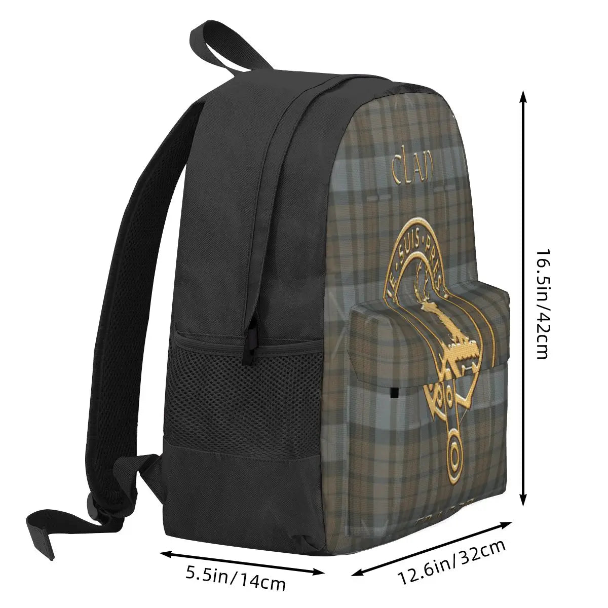 Shield Clan Fraser - Je Suis Prest Backpacks Men's Backpacks Bags For Women