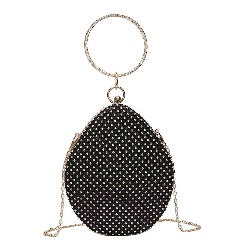 European Shining Evening Bag Women Diamonds Party Cluthes
