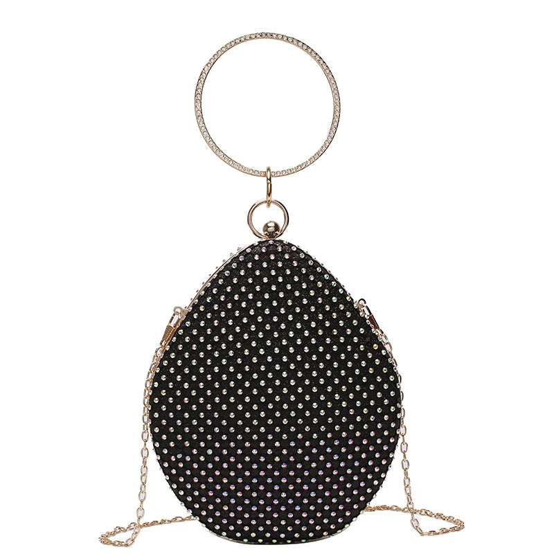 European Shining Evening Bag Women Diamonds Party Cluthes