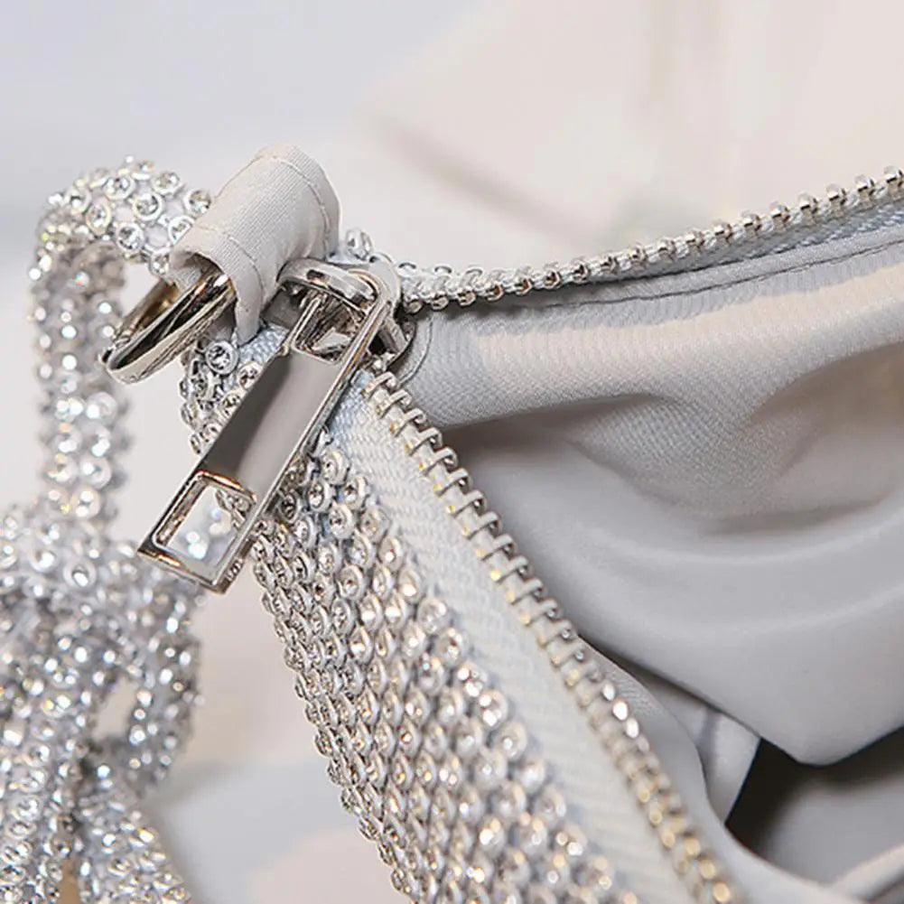 Sparkling Rhinestones Shoulder Bag for Women