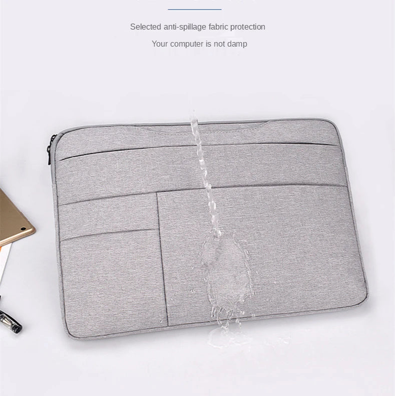 Shockproof Waterproof Laptop Bag Men's Women's Briefcase Tote