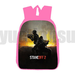Standoff 2 3D Print Backpack Pink Girls Bookbag