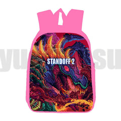 Standoff 2 3D Print Backpack Pink Girls Bookbag
