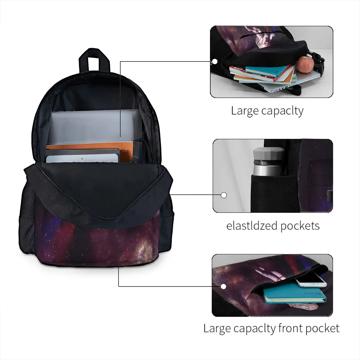 Shooting Stars Astronaut Backpack