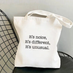 Anne of Green Gables World Tote Bag Women Harajuku Canvas Handbag