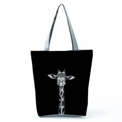 Women's Horse Printed Tote Bag High Capacity