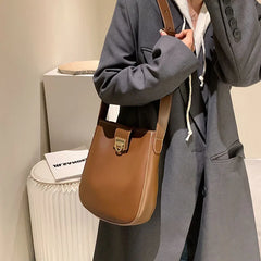 Women's Leather Shoulder Bag Shopping Ladies Tote Crossbody