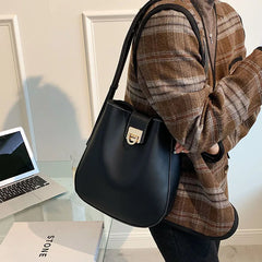 Women's Leather Shoulder Bag Shopping Ladies Tote Crossbody