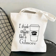 Gilmore Girl Coffee Lover Tote Bag