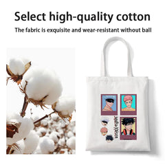 Harajuku Anime Jujutsu Kaisen Tote Bag Shoulder Handbag