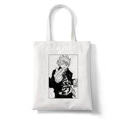 Harajuku Anime Jujutsu Kaisen Tote Bag Shoulder Handbag