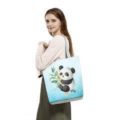 Cute Panda Print Eco Tote Bag