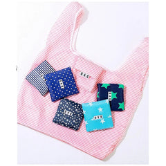Large Foldable Nylon Tote Bag ECO Reusable Shopper