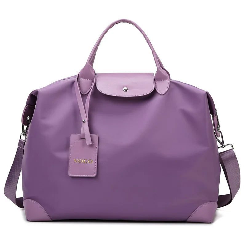 Women's Travel Handbag Sports Luggage Gym Shoulder Bag
