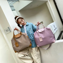 Women's Travel Handbag Sports Luggage Gym Shoulder Bag