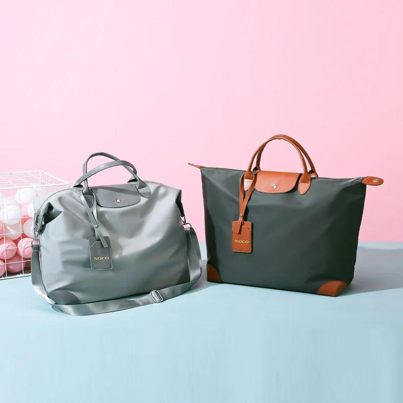 Women's Travel Handbag Sports Luggage Gym Shoulder Bag