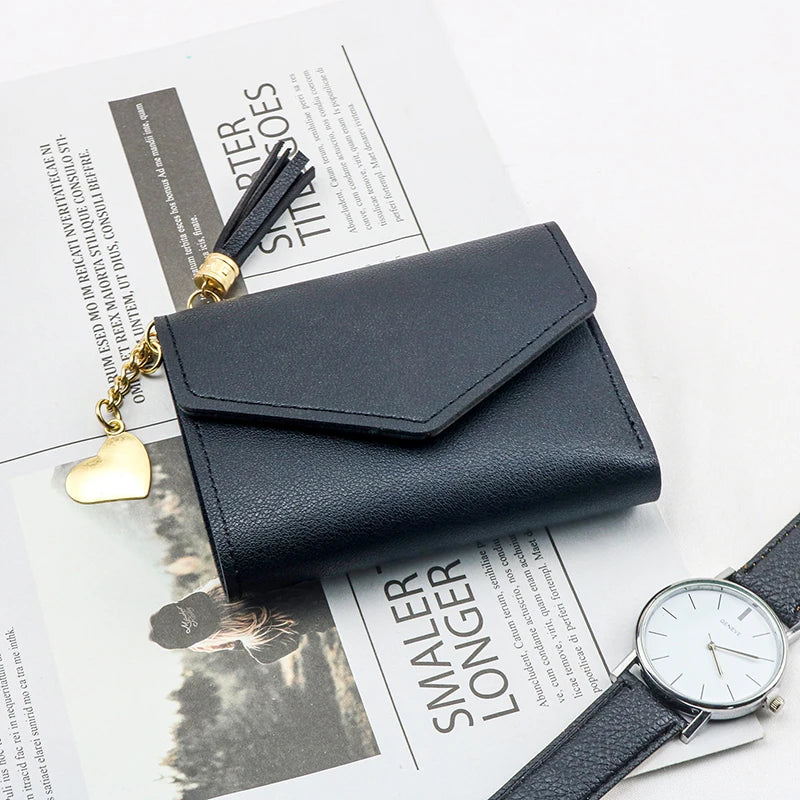 Short Tassel Wallet Mini Purse Female Lovely Purse