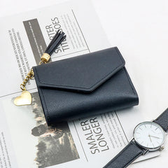 Short Tassel Wallet Mini Purse Female Lovely Purse