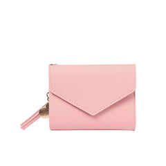 Short Tassel Wallet Mini Purse Female Small Wallet for Girl