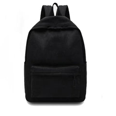 Casual Solid Shoulder Backpack Outdoor Sport School Bag Large Capacity