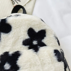 Floral Print Shoulder Bag for Girls