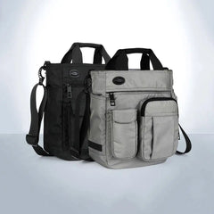 Men's Shoulder Bag Zipper Tote Briefcase Crossbody Laptop Bag