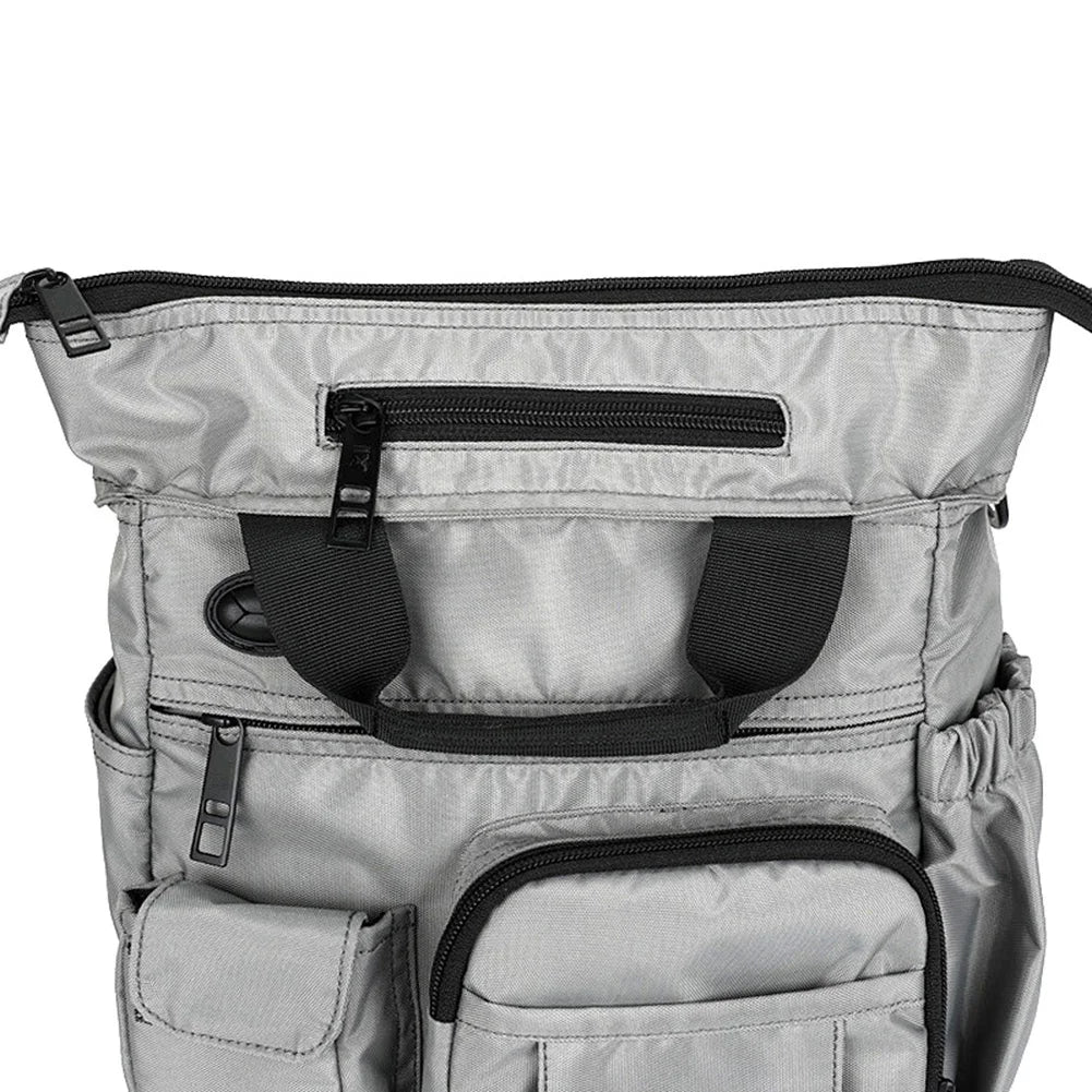 Men's Shoulder Bag Zipper Tote Briefcase Crossbody Laptop Bag