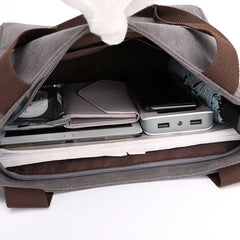 Canvas Shoulder Bag Casual Messenger Handbag