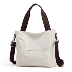 Canvas Shoulder Bag Casual Messenger Handbag
