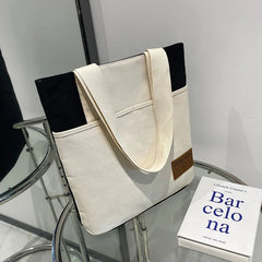 Japanese College Style Canvas Shoulder Bag