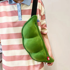 Pea Shaped Shoulder Bag for Women Birthday Party