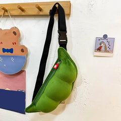 Pea Shaped Shoulder Bag for Women Birthday Party