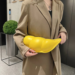 Pea Shaped Shoulder Bag for Women Birthday Party