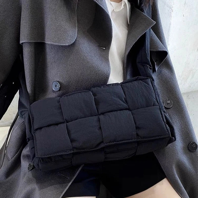 Female Crossbody Bag Women Bag Handbag Purse Nylon Solid