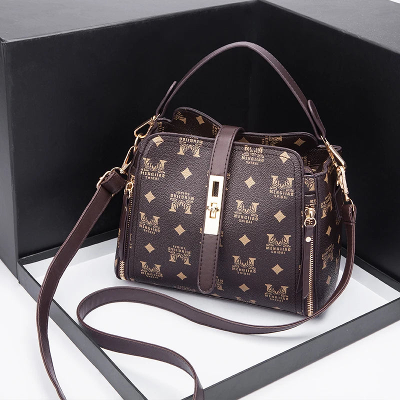 Stylish Vintage Leather Crossbody Bag for Women