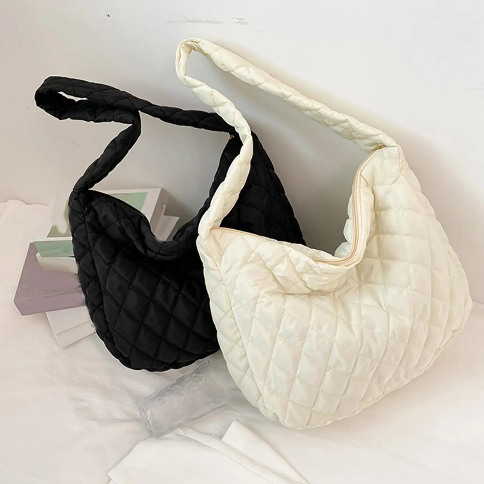 Large Capacity Shoulder Bag Lady Satchel for Beach Vacation