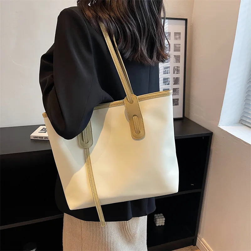 Large Shoulder Bag for Women's Shopping Handbags Tote Purse