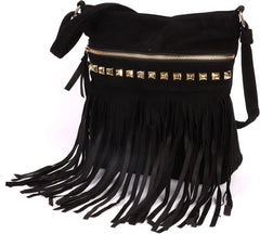 Large Tassel Shoulder Bag for Travel Shopping