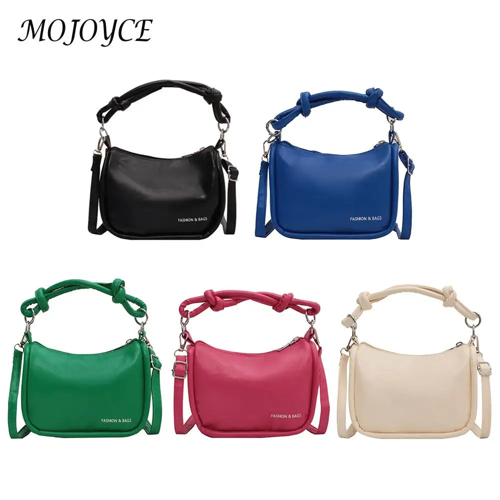 Leather Casual Shoulder Small Tote Female Travel Underarm Bag