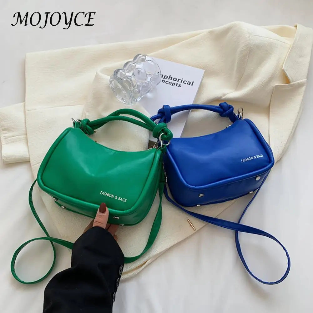 Leather Casual Shoulder Small Tote Female Travel Underarm Bag