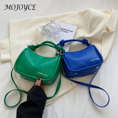 Leather Casual Shoulder Small Tote Female Travel Underarm Bag