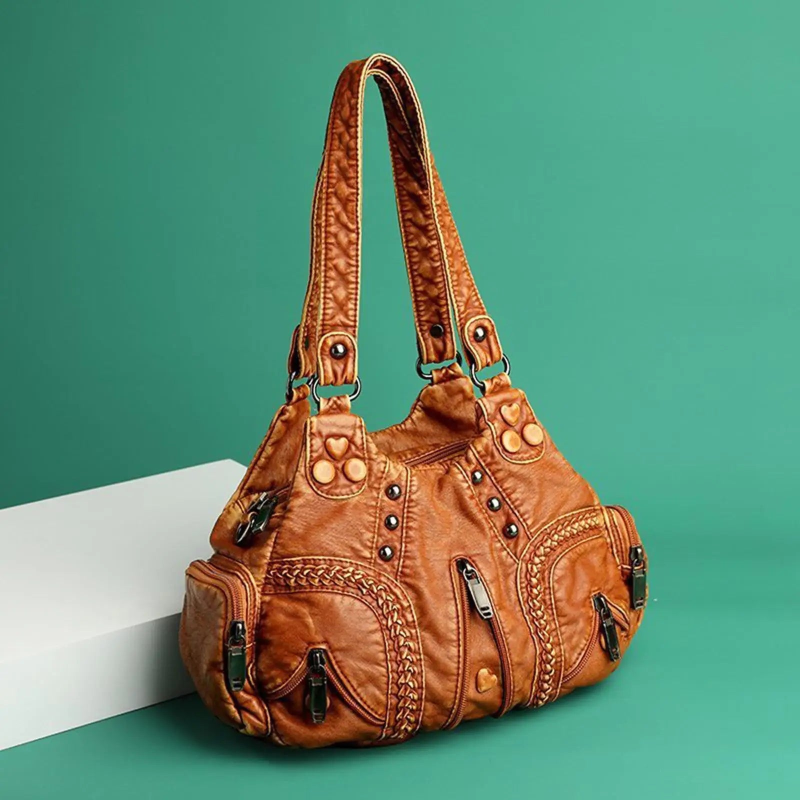 Large Capacity Shoulder Bag for Daily Use