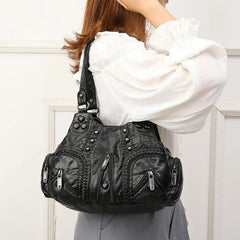 Large Capacity Shoulder Bag for Daily Use