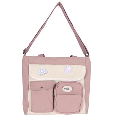 Japanese-style Canvas Bag Crossbody Student Postman Female Shoulder Bag
