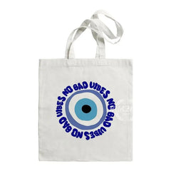 Canvas Evil Eye Shoulder Bag Tote Handbag Large Capacity Women Casual Shopping